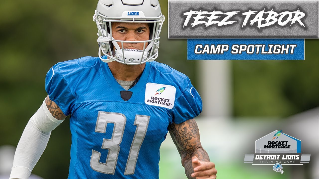 CB Teez Tabor Cut By Lions