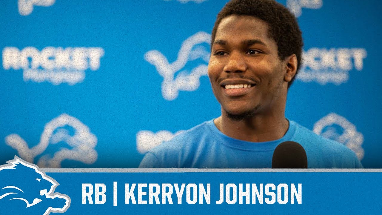 Detroit Lions Send Kerryon Johnson To IR